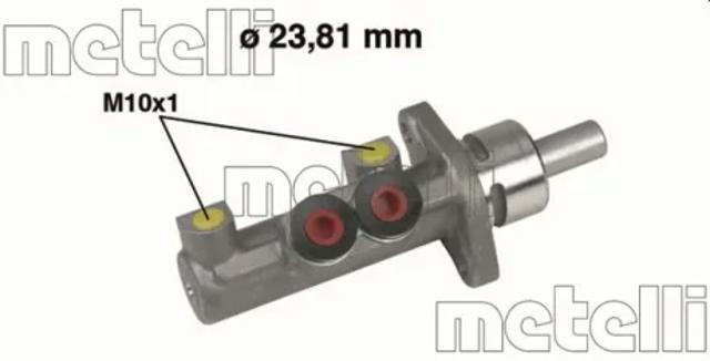 Циліндр гальмівний, головний 050412 METELLI