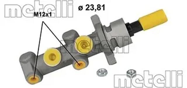 Циліндр гальмівний, головний 050426 METELLI