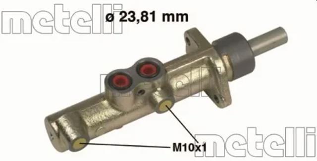 Циліндр гальмівний, головний 050468 METELLI
