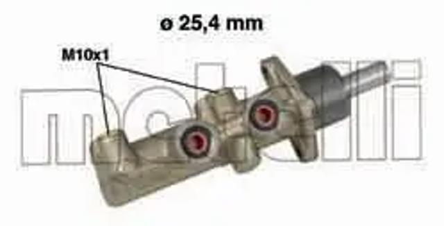 Циліндр гальмівний, головний 050481 METELLI