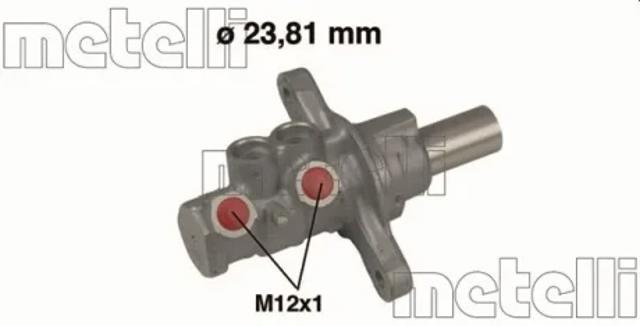 Циліндр гальмівний, головний 050522 METELLI