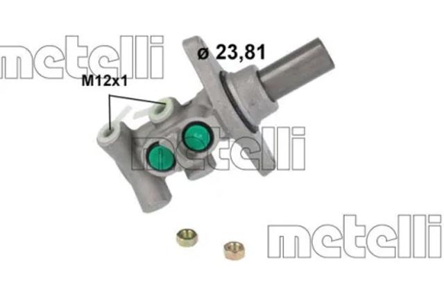 Циліндр головний гальма (Гідротормоз) 050545 METELLI