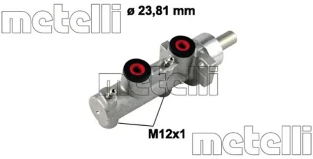 Циліндр головний гальма (Гідротормоз) 050600 METELLI