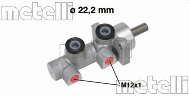Циліндр гальмівний, головний 050723 METELLI