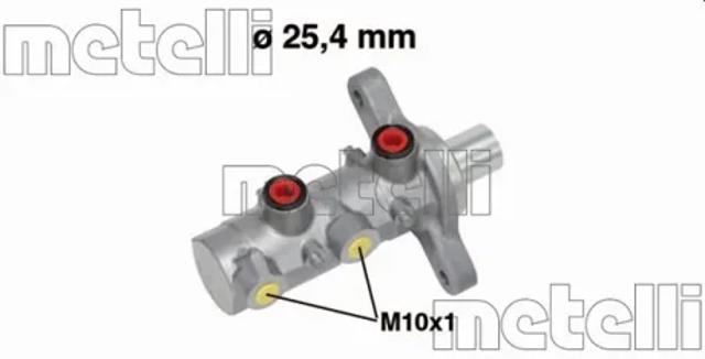 Циліндр головний гальма (Гідротормоз) 050726 METELLI