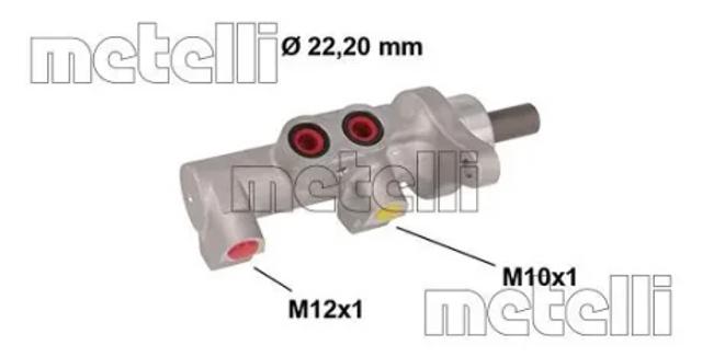 Циліндр головний гальма (Гідротормоз) 050847 METELLI