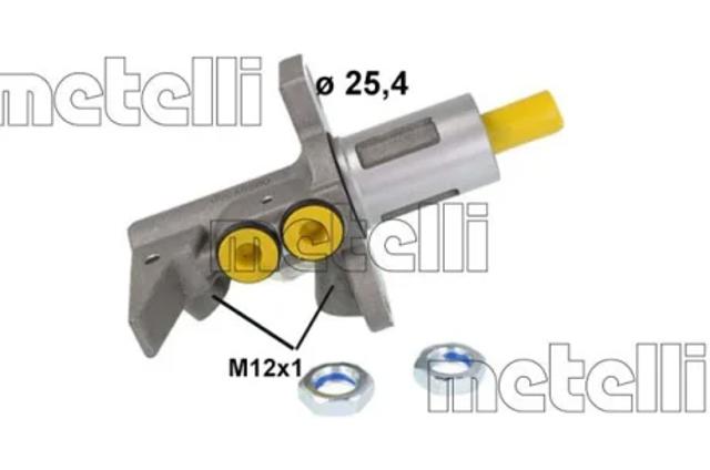 Циліндр головний гальма (Гідротормоз) 050889 METELLI