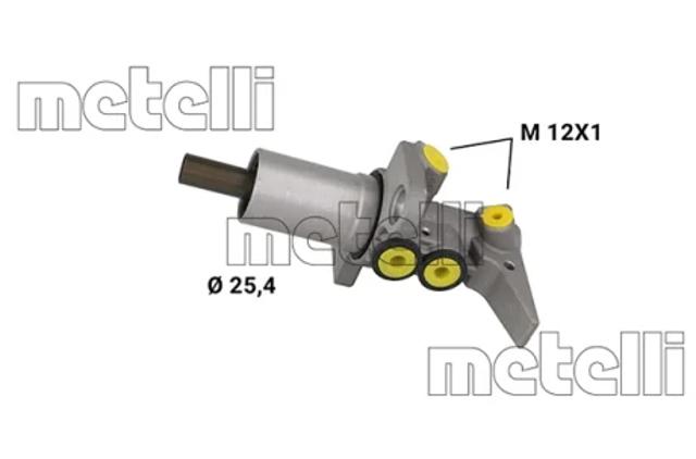 Циліндр гальмівний, головний 051187 METELLI