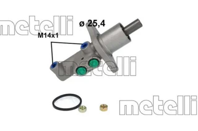 Циліндр гальмівний, головний 051243 METELLI