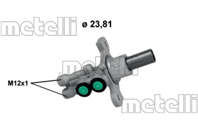 Циліндр гальмівний, головний 051271 METELLI