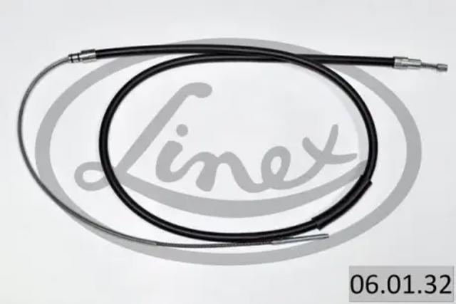 Трос стоянкового гальма задній лівий 060132 LINEX