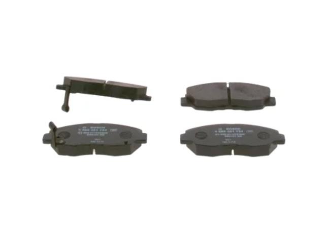 Колодки гальмівні дискові комплект 0986461124 BOSCH