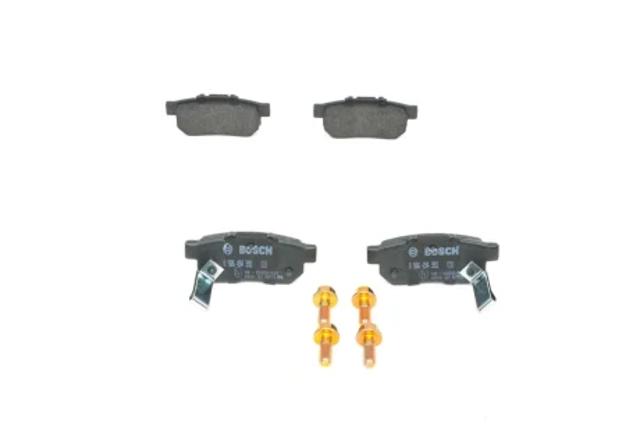 Задні гальмівні колодки 0986494392 BOSCH