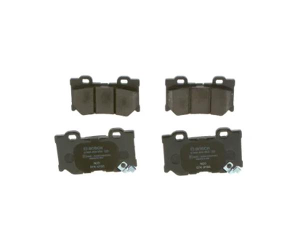 Задні гальмівні колодки 0986494863 BOSCH