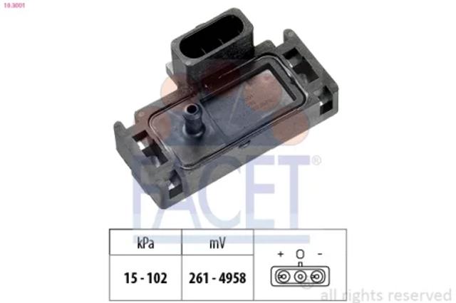 Датчик наддува 103001 FACET