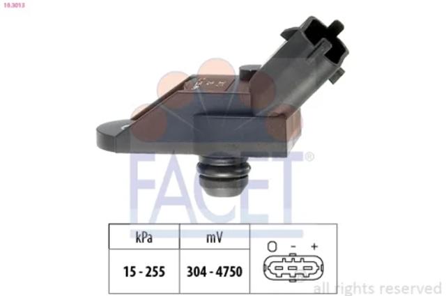 Датчик наддува 103013 FACET