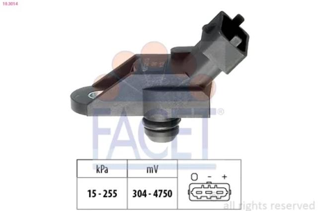 Датчик абсолютного тиску 103014 FACET