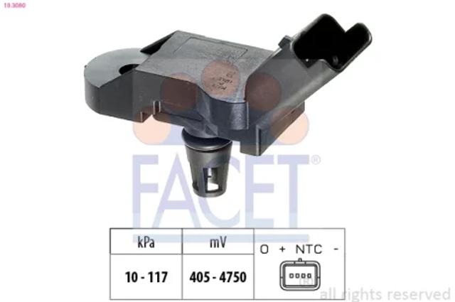 Датчик наддува 103080 FACET