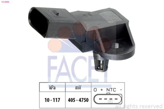 Датчик тиску повітря 103090 FACET