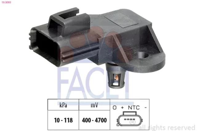 Датчик наддува 103093 FACET