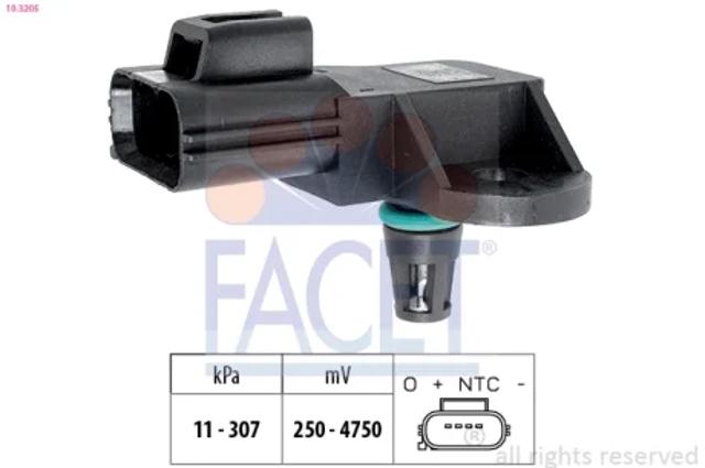 Датчик наддува 103205 FACET