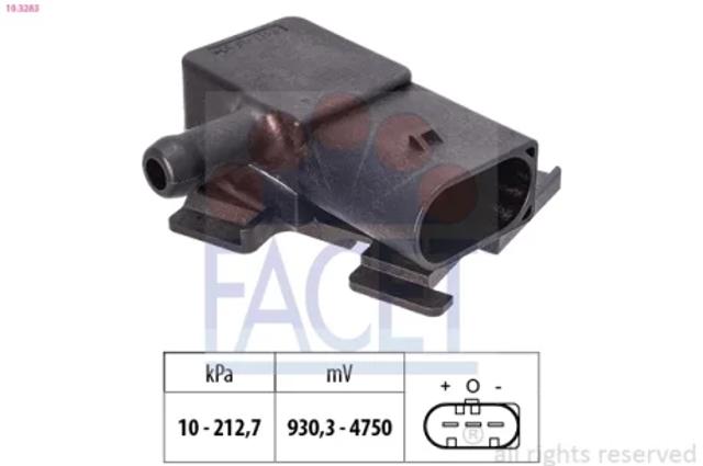 Датчик тиску вихлопних газів 103283 FACET