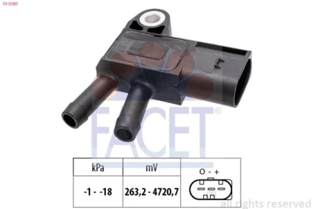Датчик тиску вихлопних газів 103380 FACET