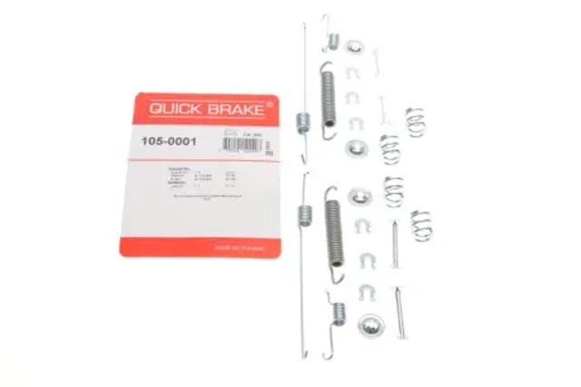 Монтажний комплект задніх барабанних колодок 1050001 QUICK BRAKE