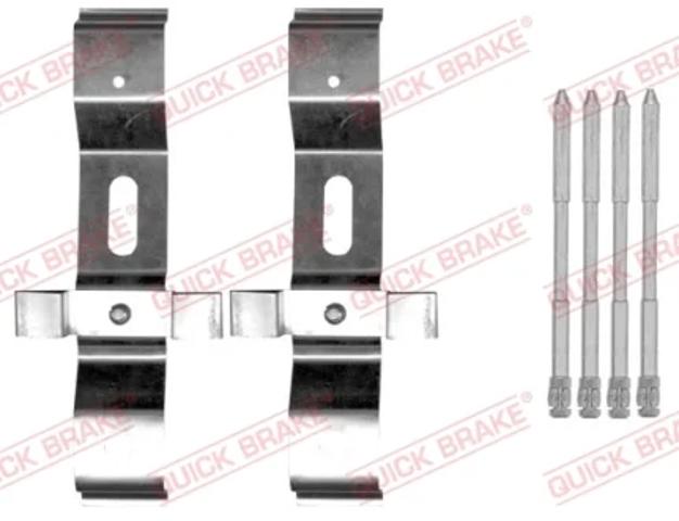 Ремкомплект передніх гальм 1090004 QUICK BRAKE