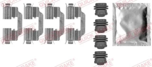 Ремкомплект задніх гальм 1090012 QUICK BRAKE