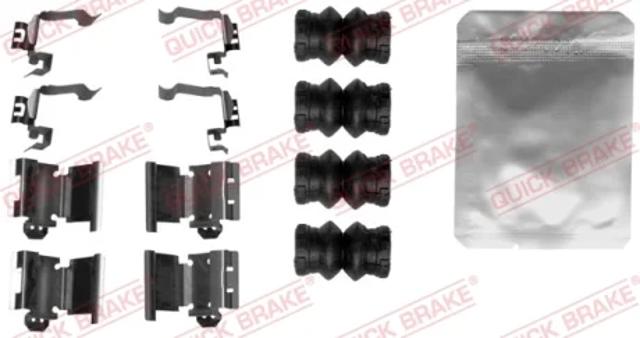 Комплект пружинок кріплення дискових колодок, задніх 1091897 QUICK BRAKE