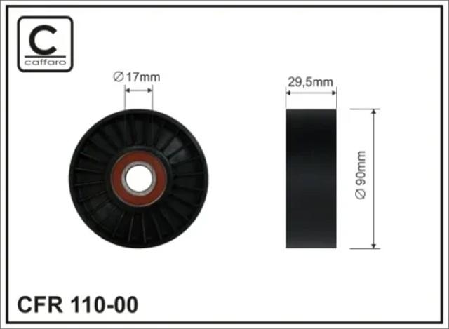 Натяжний ролик 11000 CAFFARO