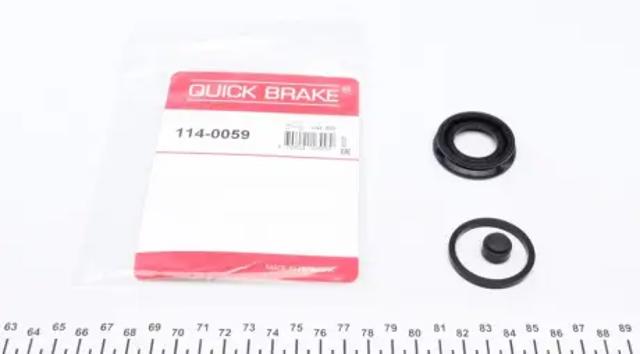 Ремкомплект заднього гальмівного супорта 1140059 QUICK BRAKE