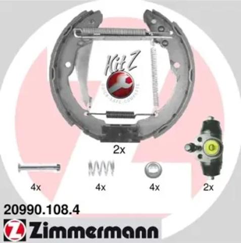 Гальма в зборі 209901084 ZIMMERMANN