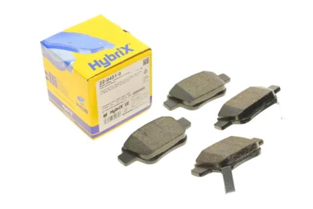 Комплект задніх колодок 2204510 METELLI