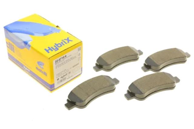 Колодки гальмові задні, дискові 2207100 METELLI
