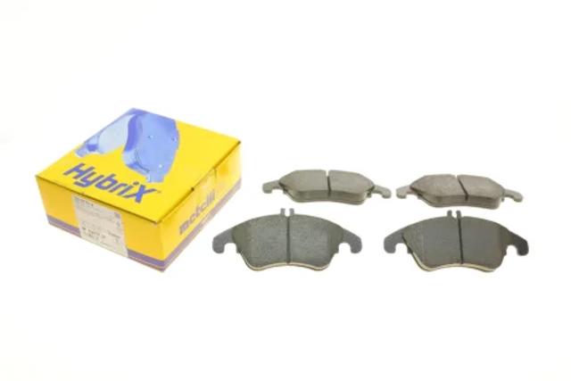 Колодки гальмівні передні, дискові 2207752 METELLI