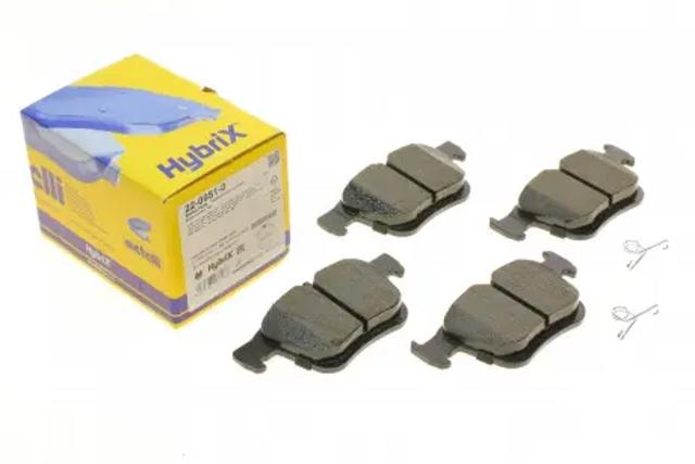 Колодки гальмові задні, дискові 2209510 METELLI
