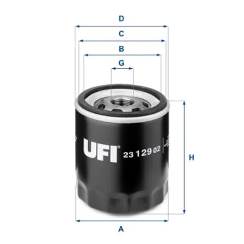 Корпус маслофільтра 2312902 UFI