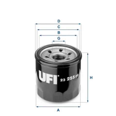 Маслофільтр 2325500 UFI