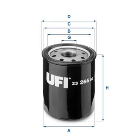 Фільтр масляний ДВЗ 2326600 UFI