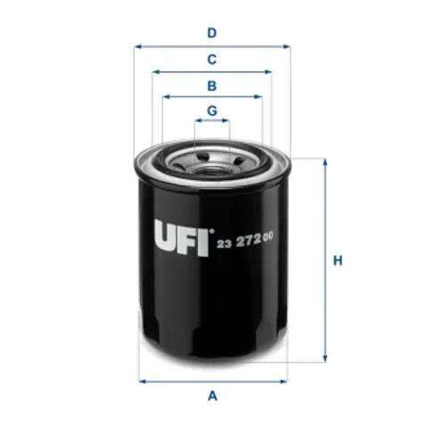 Фільтр масляний 2327200 UFI