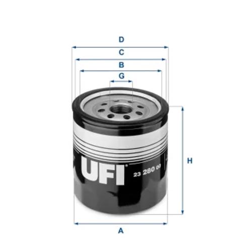 Фільтр масла 2328000 UFI