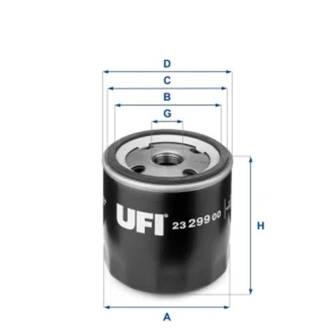 Корпус масляного фільтра 2329900 UFI