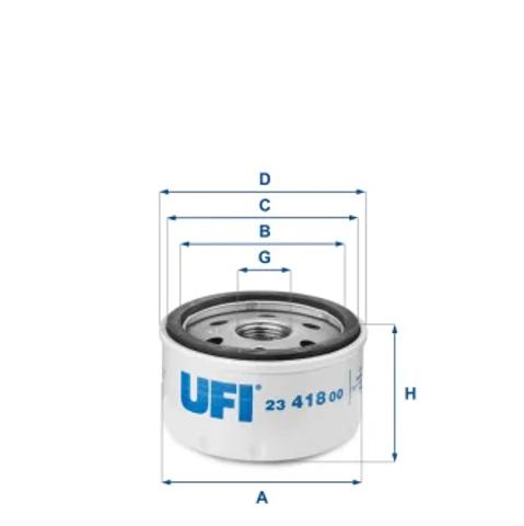 Фільтр масляний ДВЗ 2341800 UFI