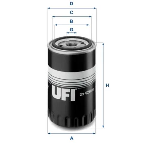 Фільтр масла 2342900 UFI