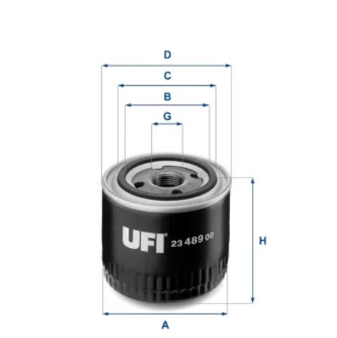 Фільтр масляний ДВЗ 2348900 UFI
