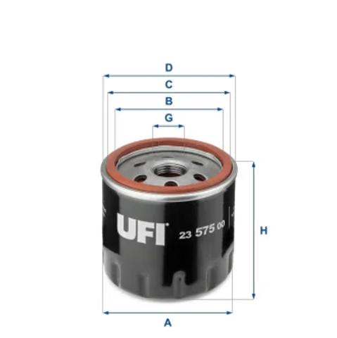 Фільтр відцентровий очищення масла 2357500 UFI