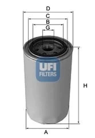 Маслофільтр 2359100 UFI