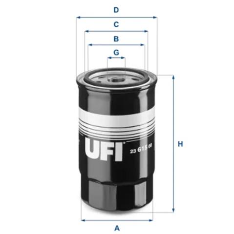 Фільтр відцентровий очищення масла 2361500 UFI